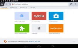 Android版Firefox Beta更新   