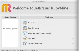 RubyMine 7 RC 发布  RubyMine 7 RC下载地址 1