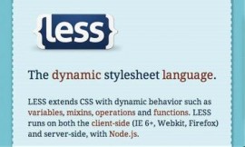 Less CSS 2.2.0 发布  CSS 预处理器 