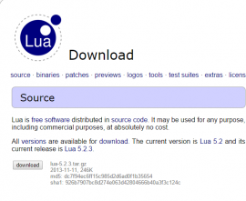 Lua 5.3.0 RC4 发布  Lua 5.3.0 RC4 下载 1