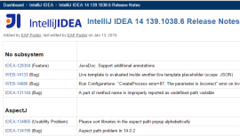 IntelliJ IDEA 14.0.3 EAP 更新至 build 139.1038 