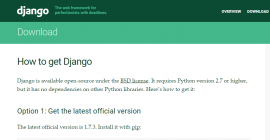 Django 1.8a1发布 Python Web 框架 