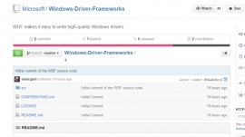 微软开源 Windows 驱动程序框架 