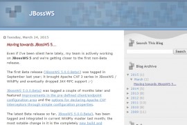 JBossWS 5 最终版本将很快发布 