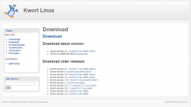 Kwort Linux 4.2 发布 Linux 发行 