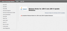 JDK 8u45，7u79 和 7u80 发布 
