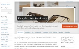 FancyBox for WordPress