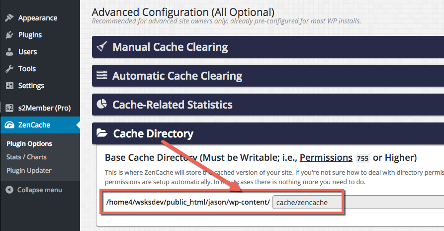 Cache Directory