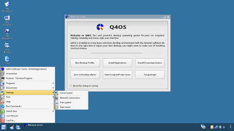 Q4OS 1.4.8 发布 基于 Debian 的桌面 Linux-芊雅企服
