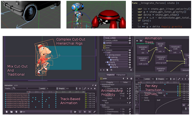 Godot 2.1 发布 跨平台游戏引擎-芊雅企服
