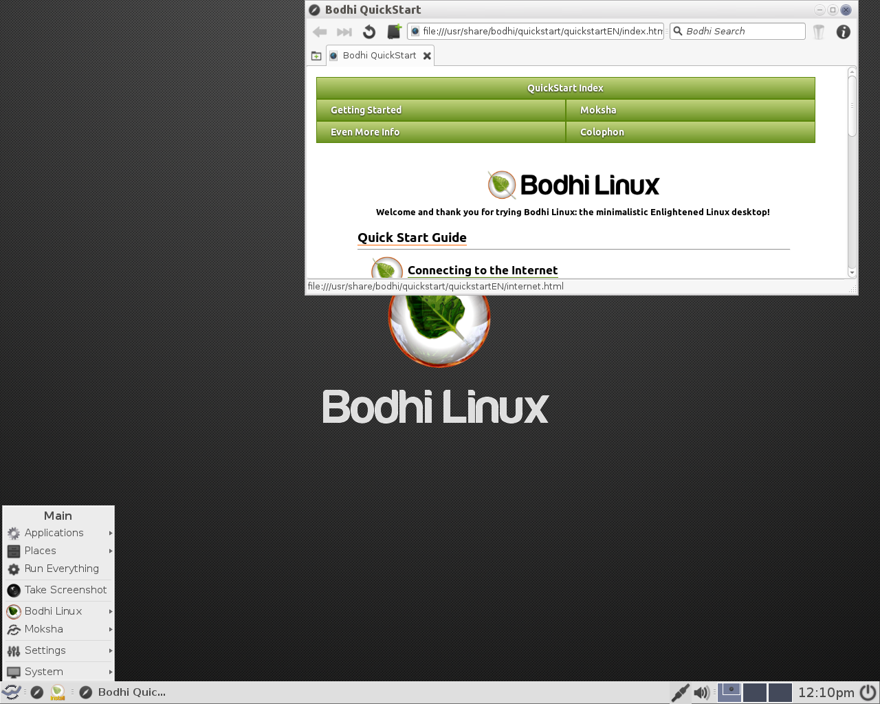 Bodhi Linux 4.0.0 Alpha 2，轻量级 Linux 发行版-芊雅企服