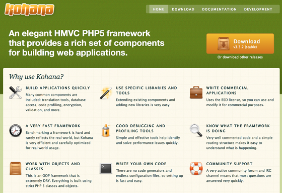 网站建设中常见的20种优秀PHP框架-芊雅企服