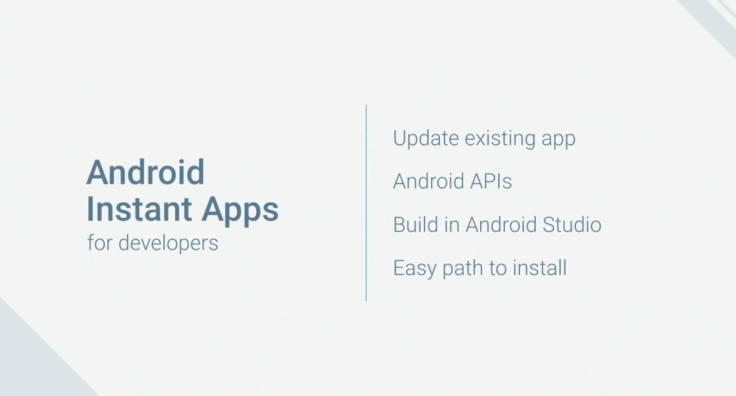 Google 也做”小程序”：Android Instant Apps 上线-芊雅企服
