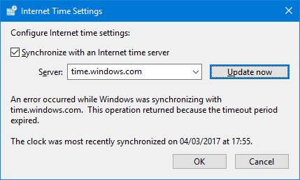 Windows 时间服务出现故障 向用户发送错误的时间-芊雅企服