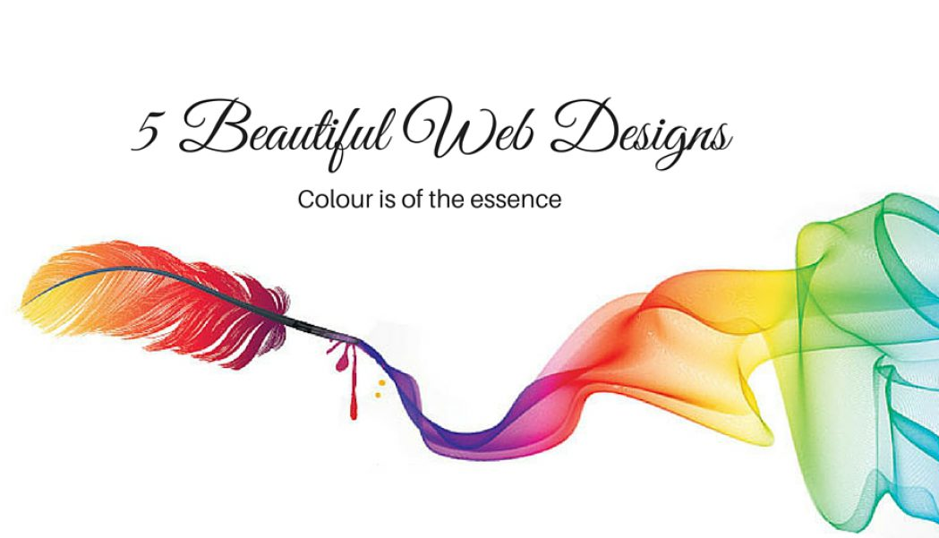 美丽的网页设计 – 色彩是至关重要的-芊雅企服
